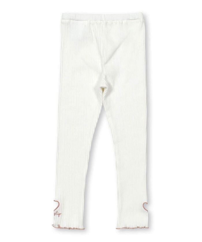 スラップ スリップ SLAP SLIP 裾ハートくりぬきレギンス