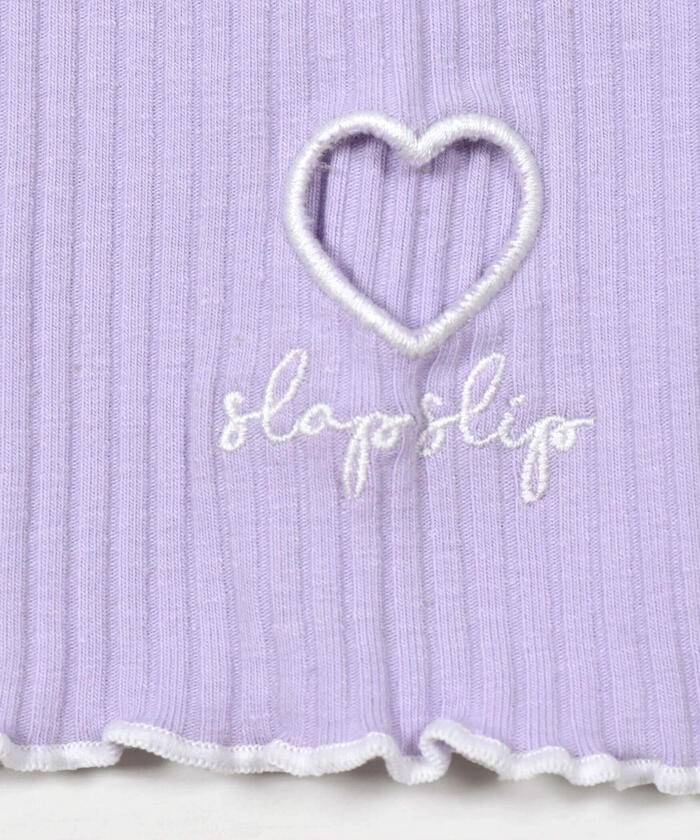 スラップ スリップ SLAP SLIP 裾ハートくりぬきレギンス