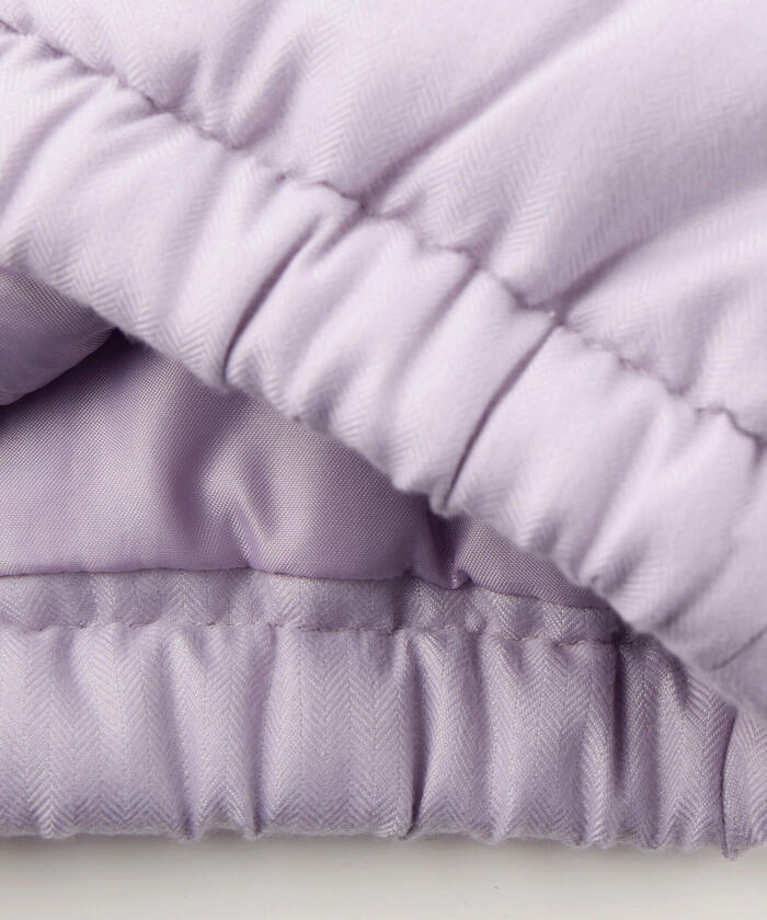 スラップ スリップ SLAP SLIP フワフワファー襟リボン付きショートジャケット