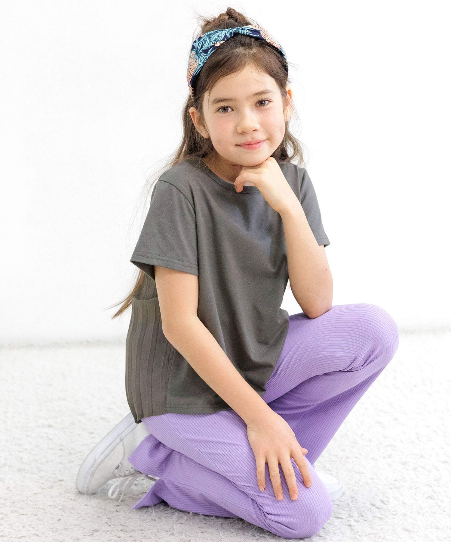 Kodomo Fuku Bee Children's Clothing Bee Back Pleats Top