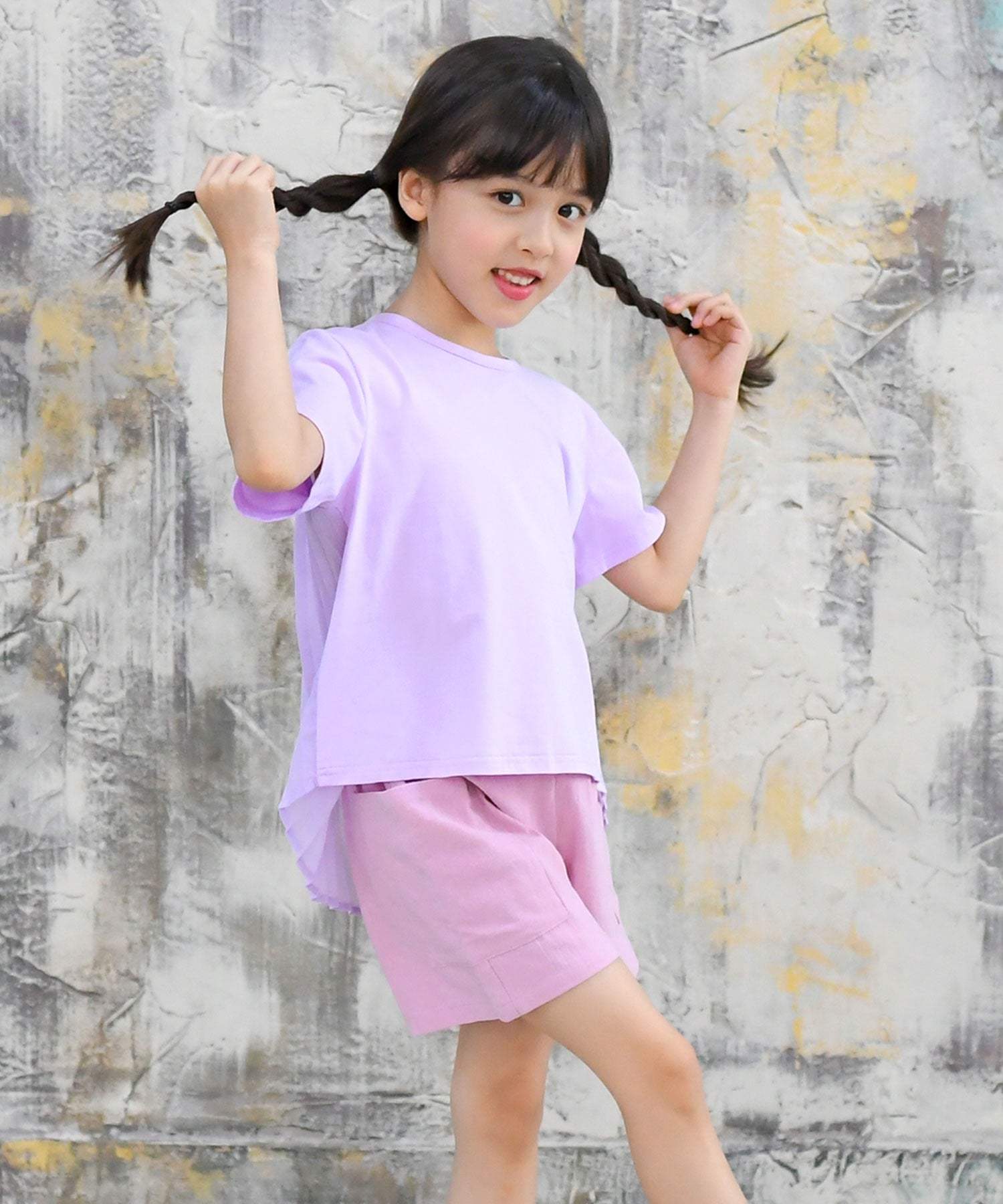 Kodomo Fuku Bee Children's Clothing Bee Back Pleats Top