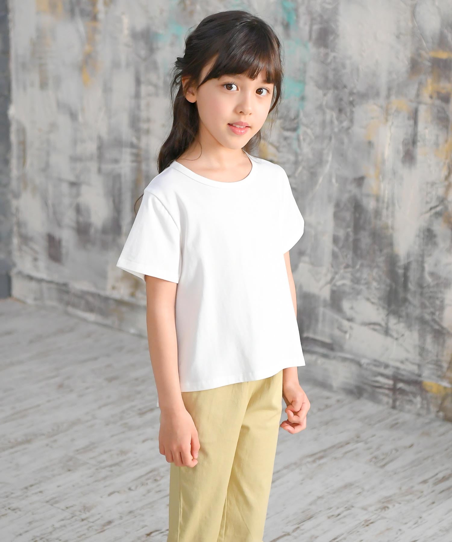 Kodomo Fuku Bee Children's Clothing Bee Back Pleats Top