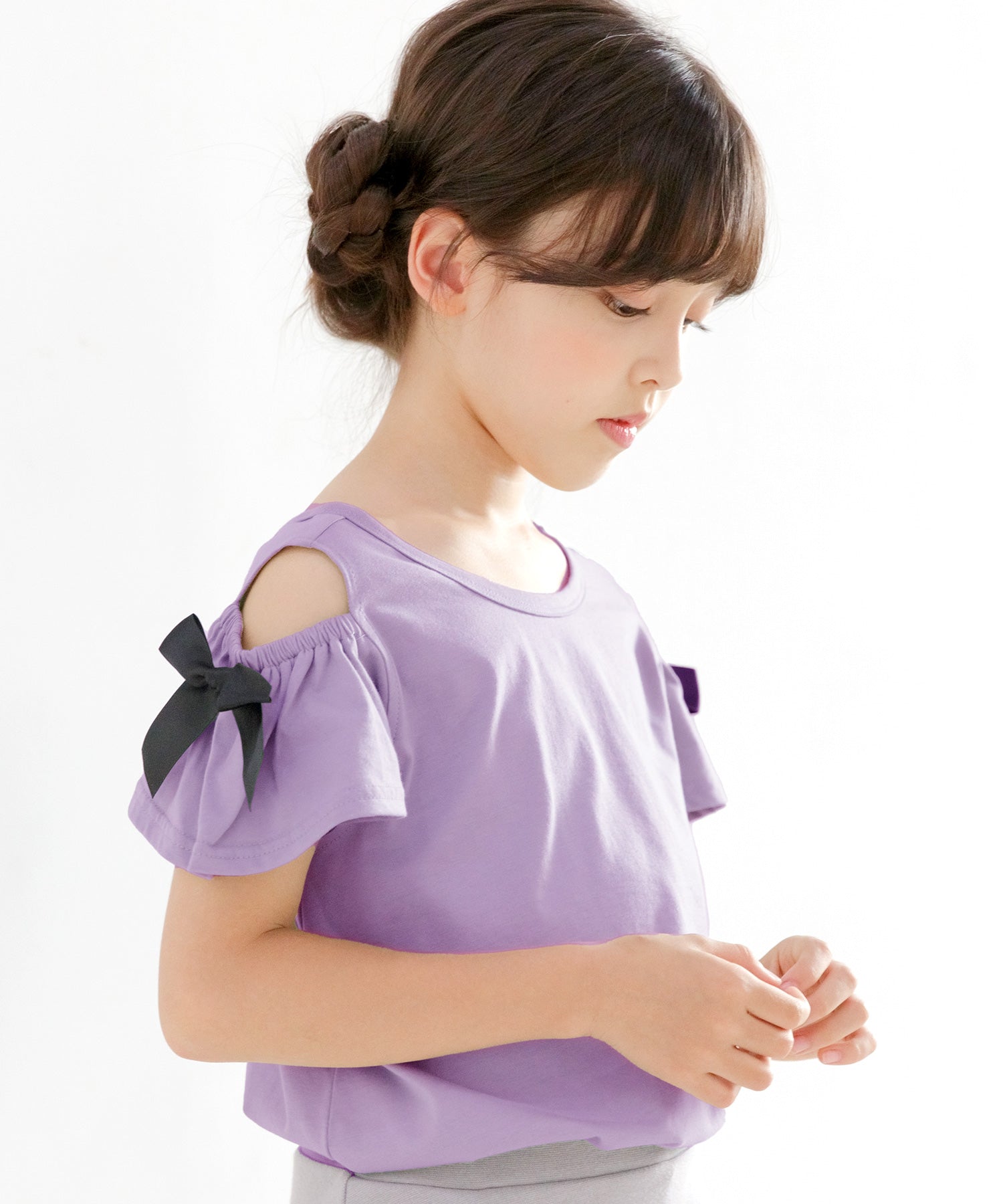 Kodomo Fuku Bee Off-Shoulder Tops