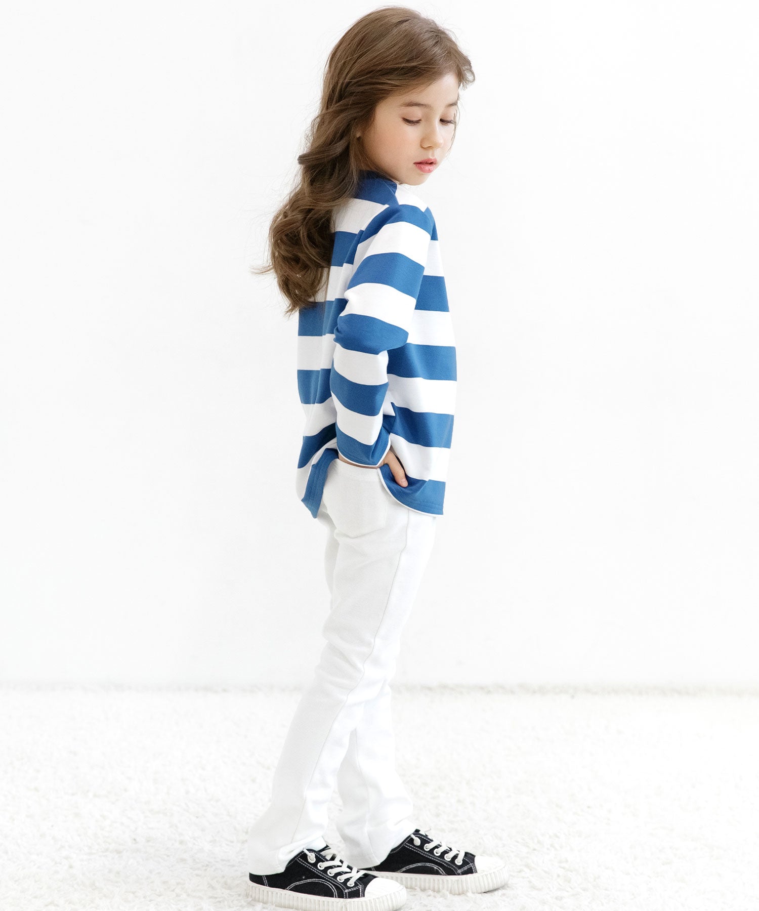 コドモフク ビー 子供服Bee ボーダートップス