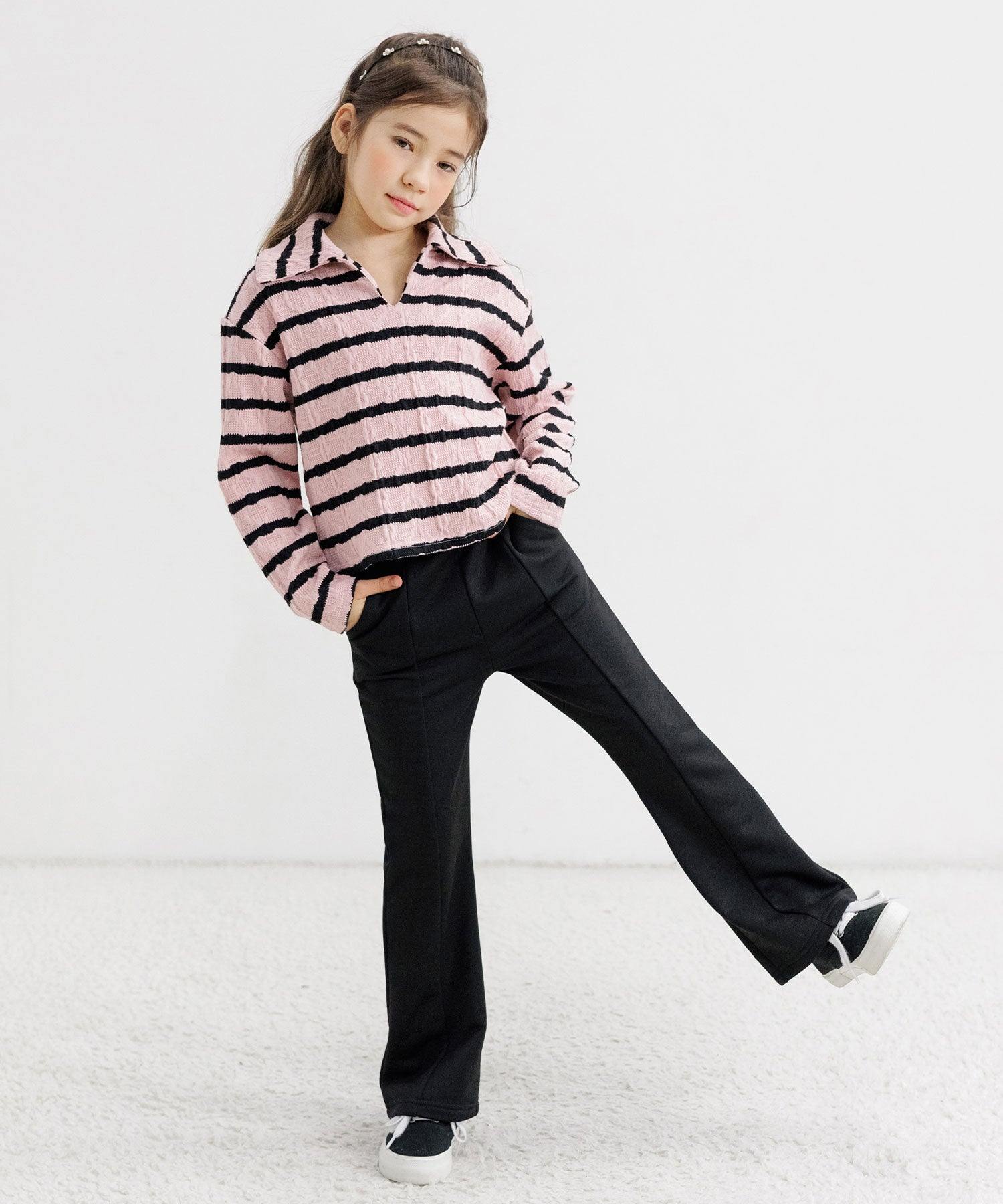 Kodomo Fuku Bee Children's Clothing Bee Flare Pants