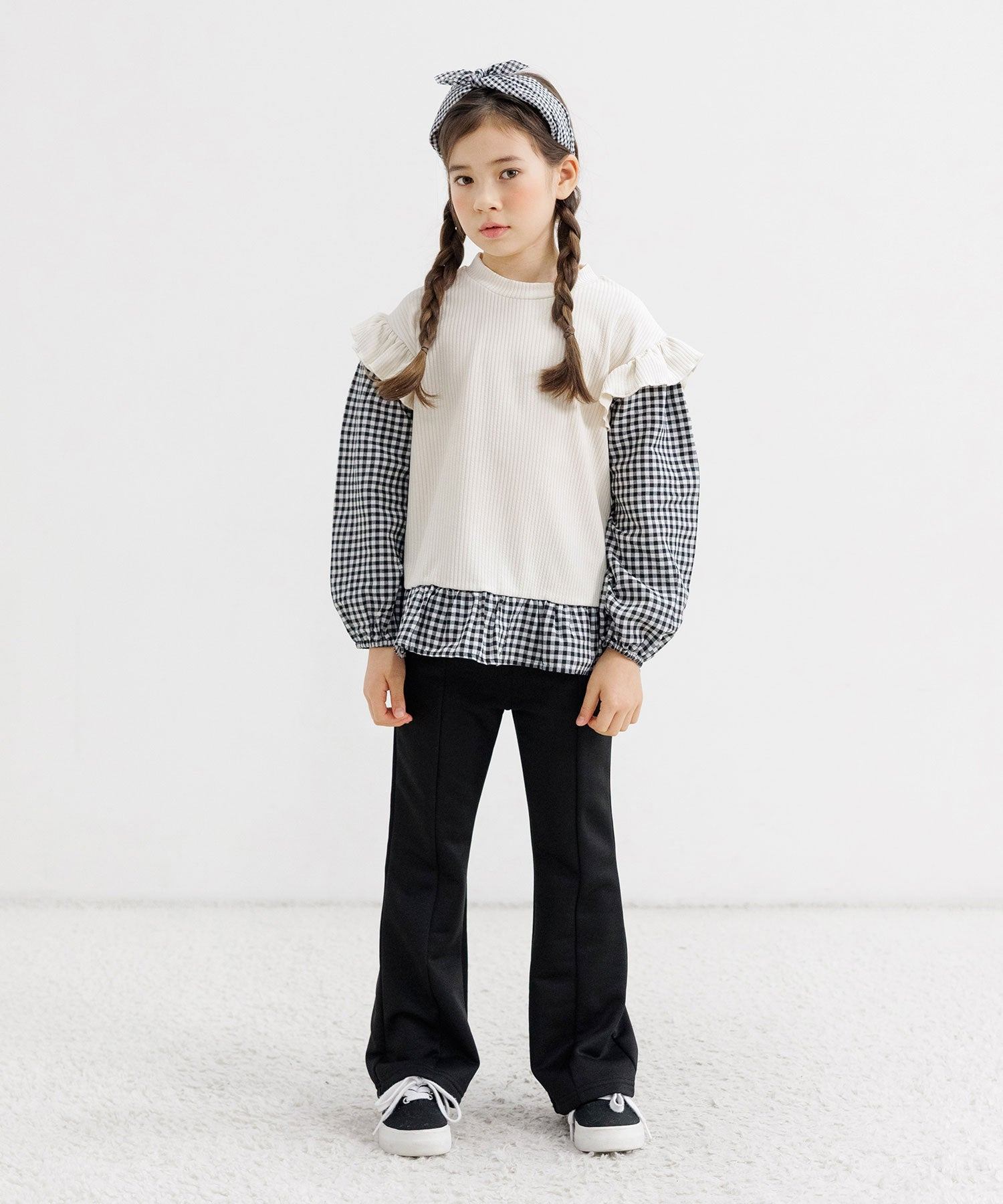 Kodomo Fuku Bee Children's Clothing Bee Flare Pants