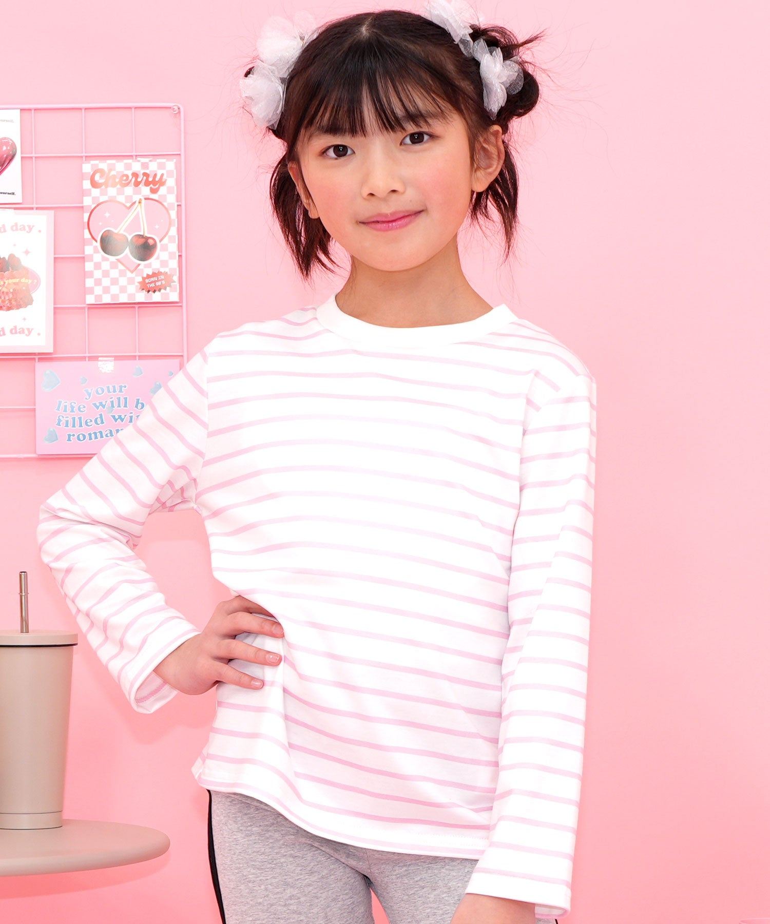 コドモフク ビー 子供服Bee ボーダートップス