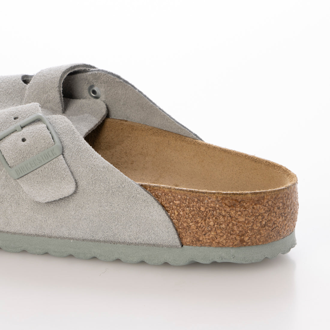 ビルケンシュトック BIRKENSTOCK Boston / ボストン スエードレザー 【レギュラー幅】 UNISEX (ピュアセージ) ピュアセージ