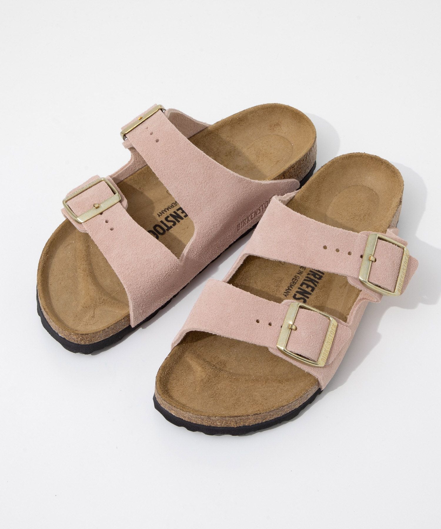 ビルケンシュトック BIRKENSTOCK ビルケンシュトック BIRKENSTOCK ARIZONA アリゾナ SUEDE LEATHER SANDAL スエードレザー サンダル 51461 1026170 コンフォートサ (LIGHT ROSE/ナロー) LIGHT ROSE/ナロー