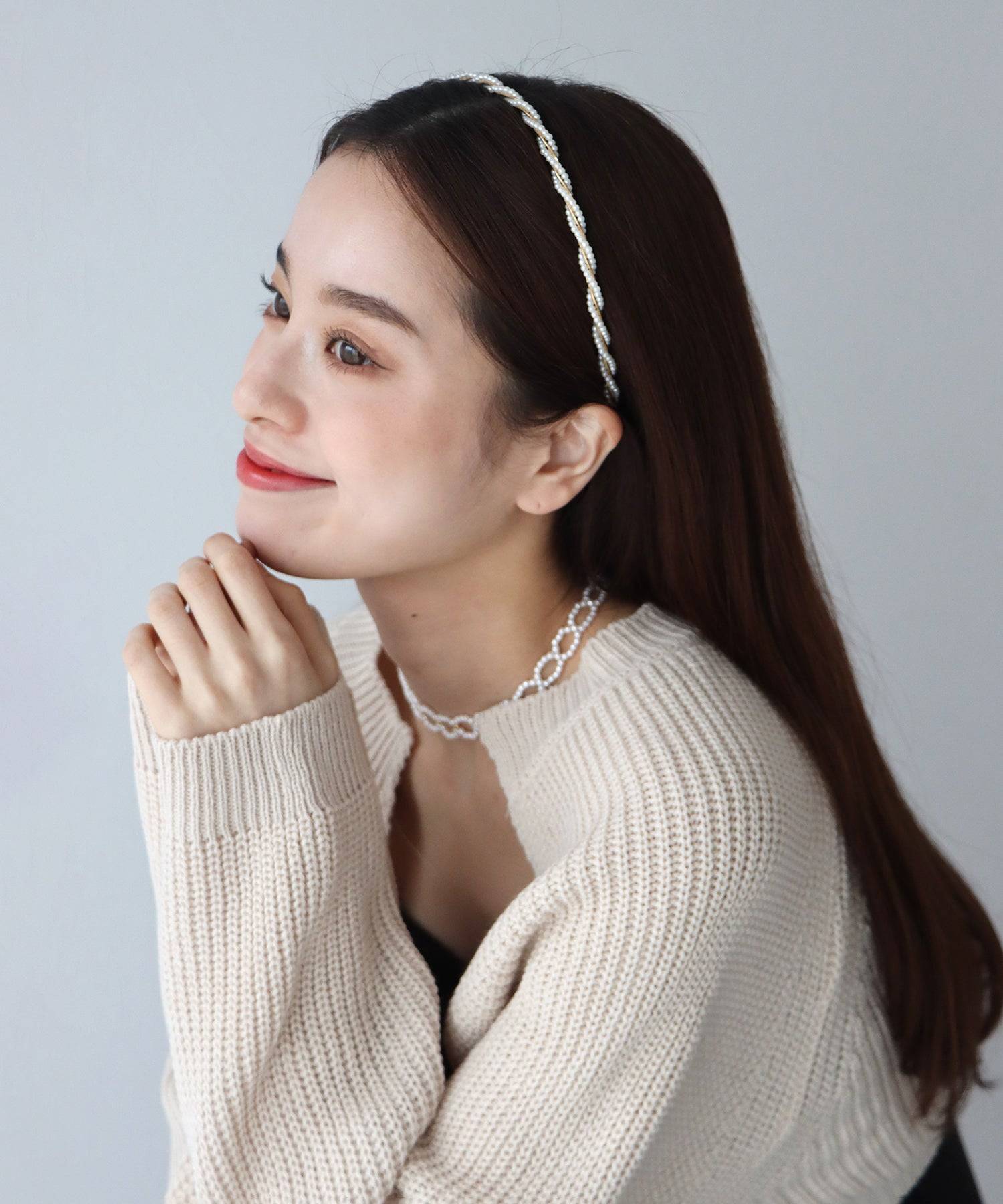 ブルーイースト BLUEEAST パールカチューシャ