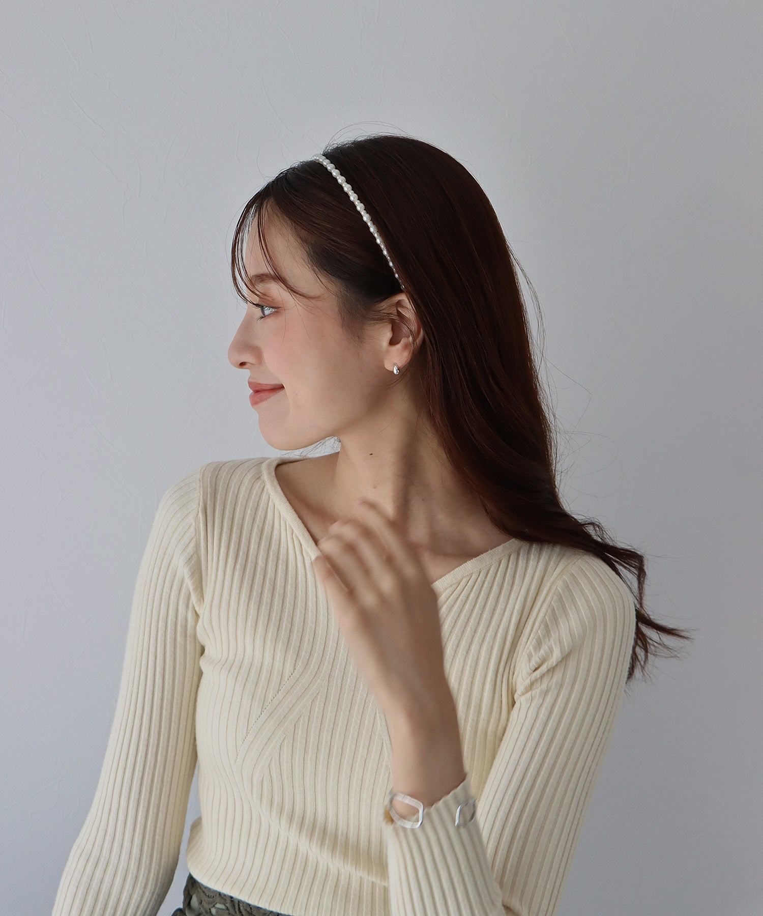 ブルーイースト BLUEEAST パールカチューシャ