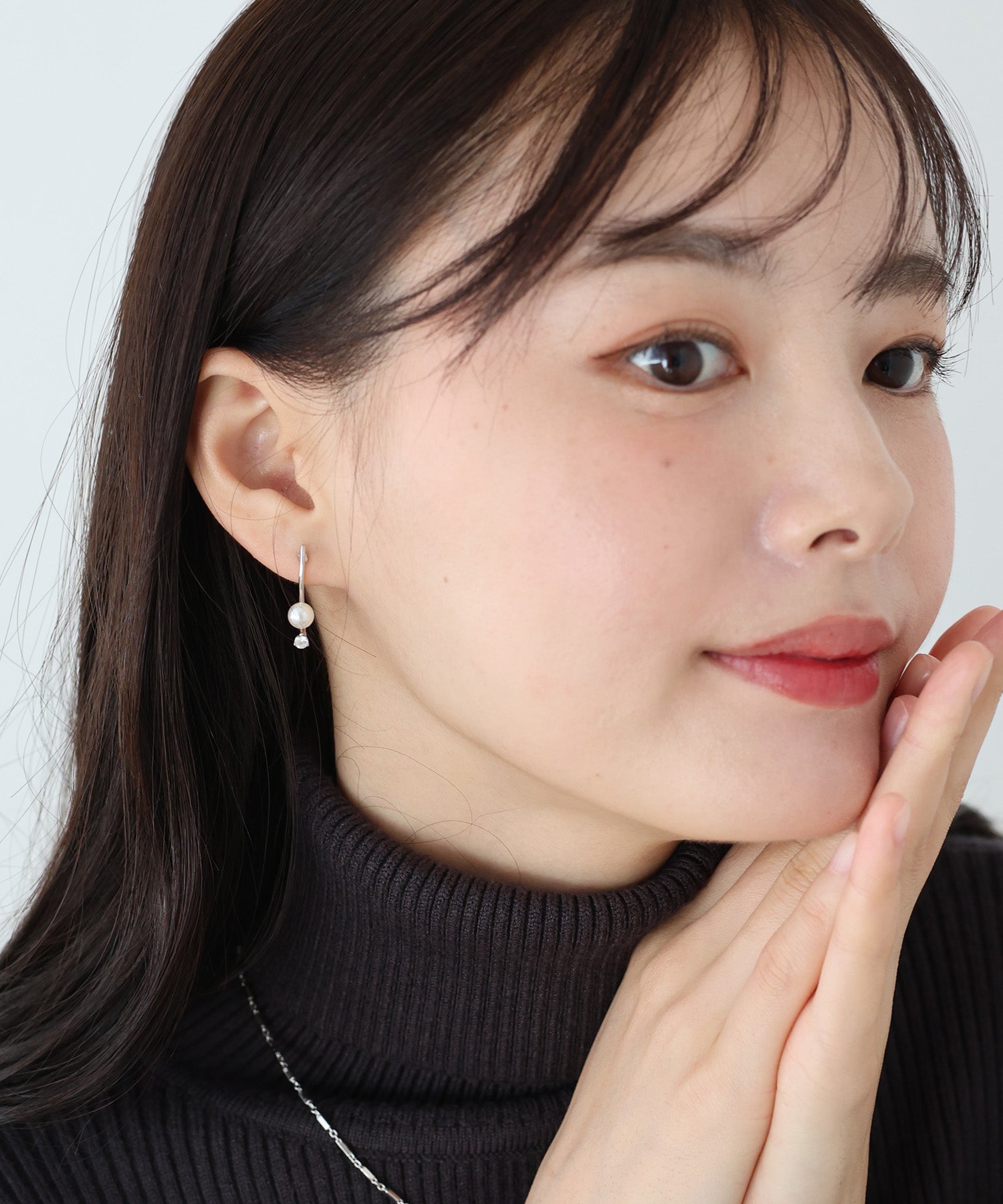 ブルーイースト BLUEEAST ラッパパールピアス (ゴールド) ゴールド