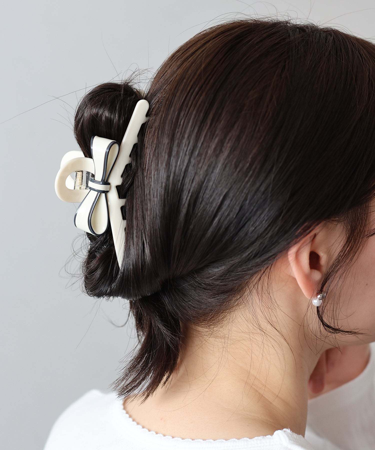 ブルーイースト BLUEEAST 配色リボンバンスクリップ