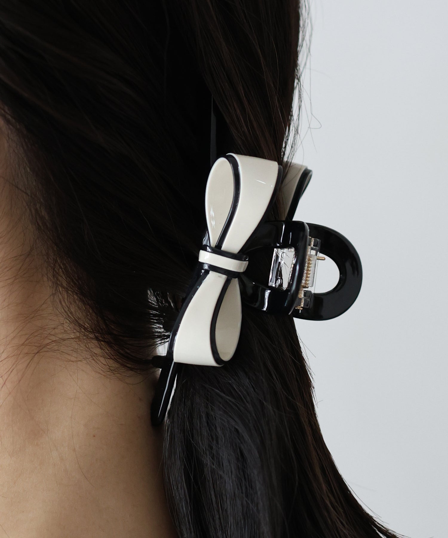 ブルーイースト BLUEEAST 配色リボンバンスクリップ