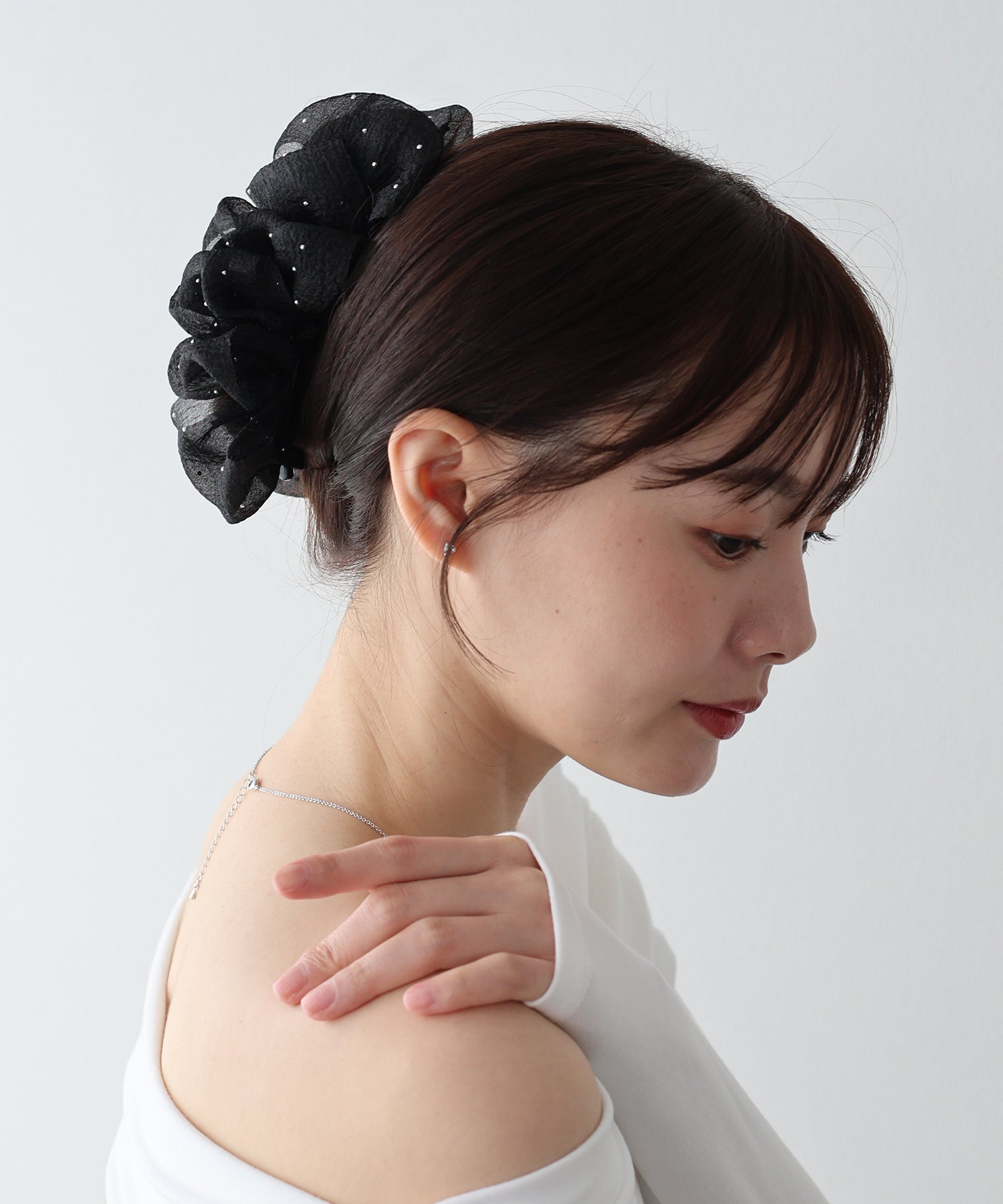 ブルーイースト BLUEEAST シアースタッズヘアクリップ (ブラック) ブラック