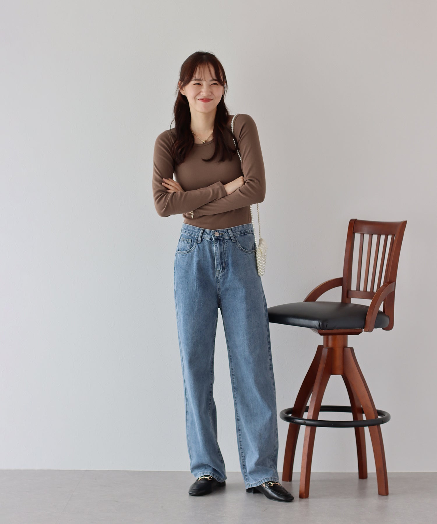 ブルーイースト BLUEEAST 長袖カラーロンT