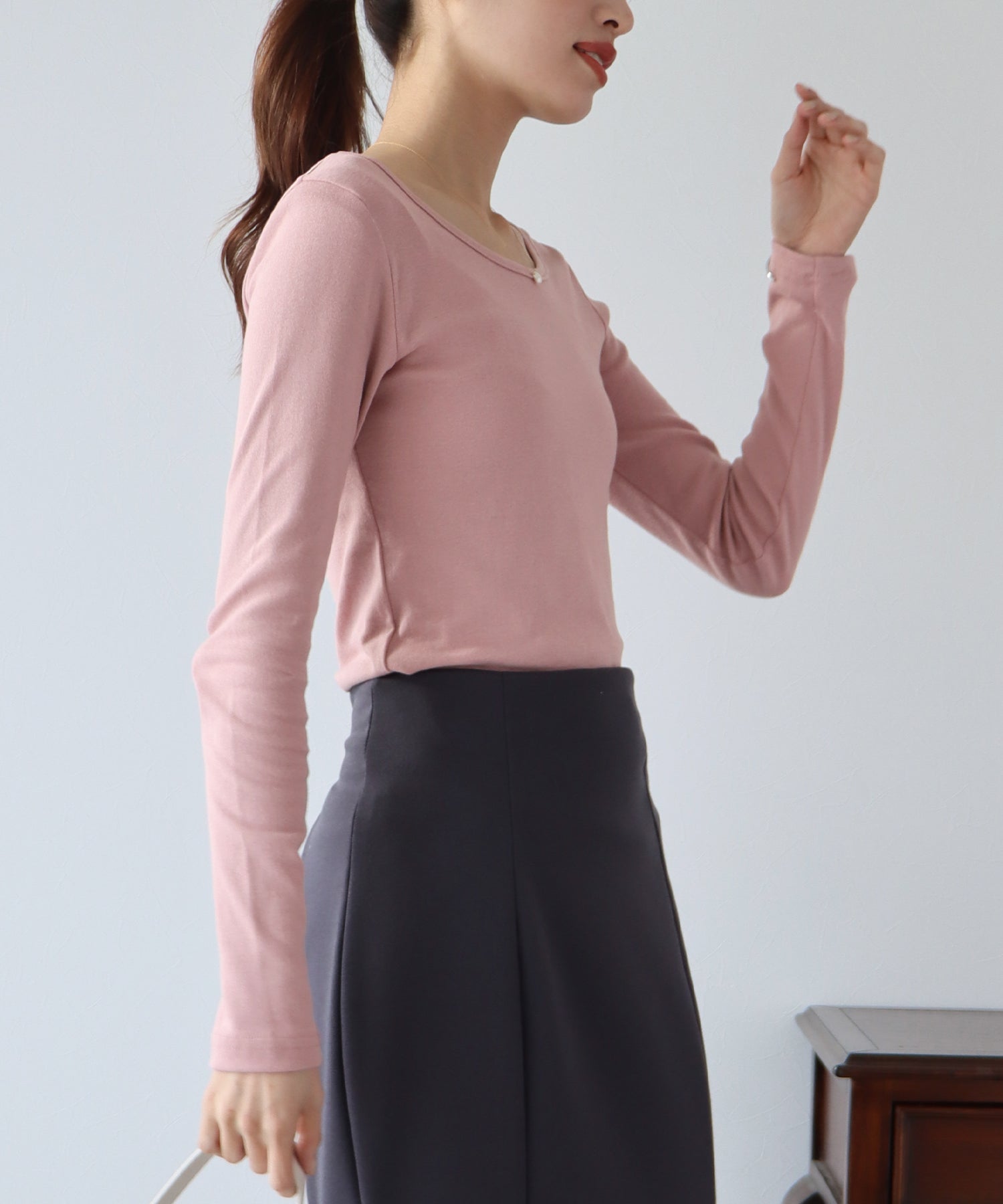 ブルーイースト BLUEEAST 長袖カラーロンT