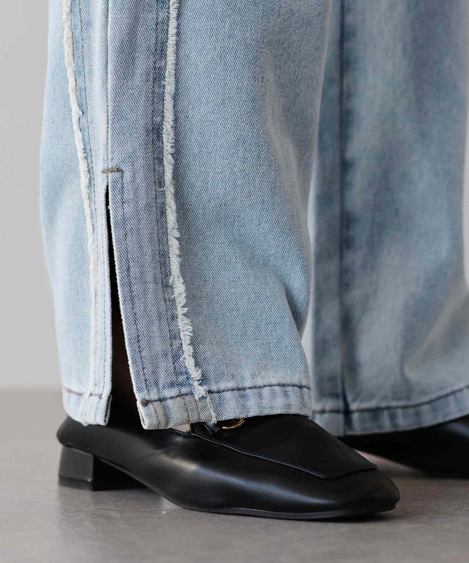 ブルーイースト BLUEEAST サイドフリンジデニム