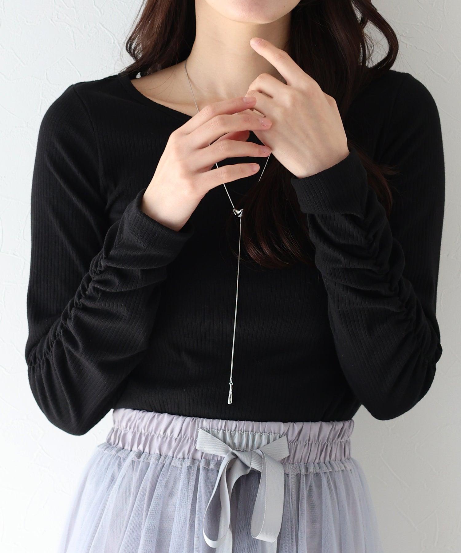 藍東 BLUEEAST 皺褶袖上衣