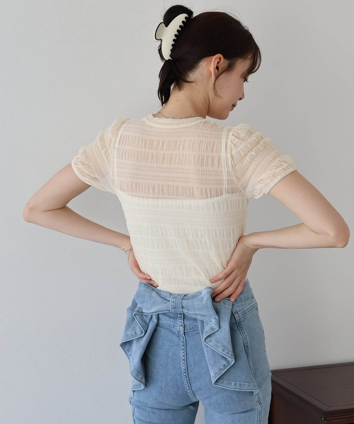 ブルーイースト BLUEEAST シャーリングシアーTシャツ (グレー) グレー