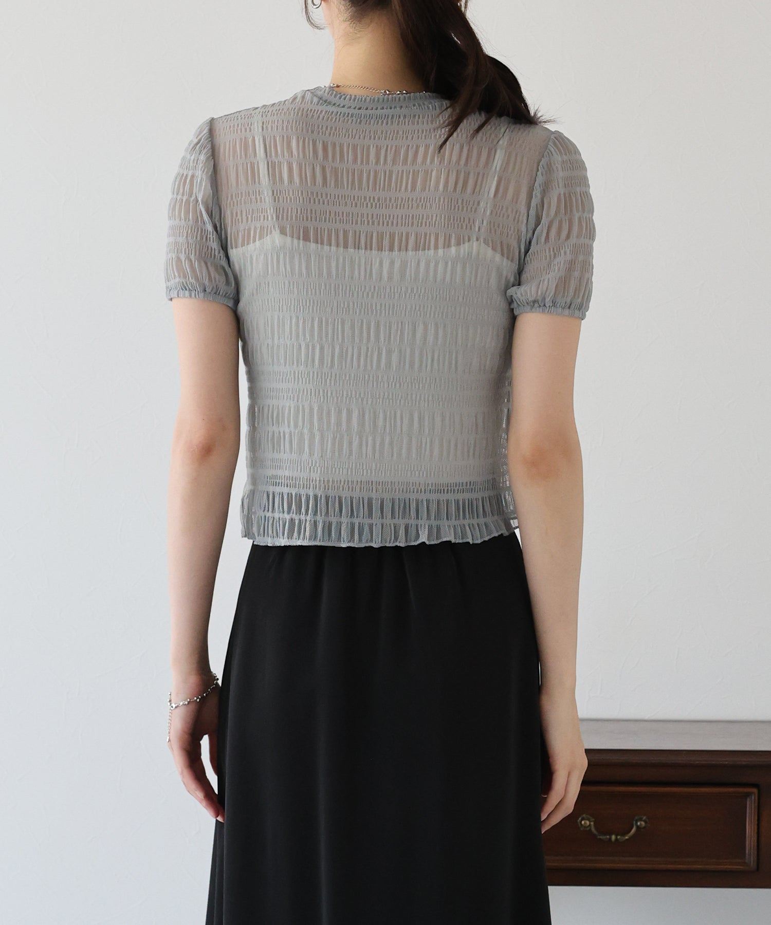 ブルーイースト BLUEEAST シャーリングシアーTシャツ (グレー) グレー