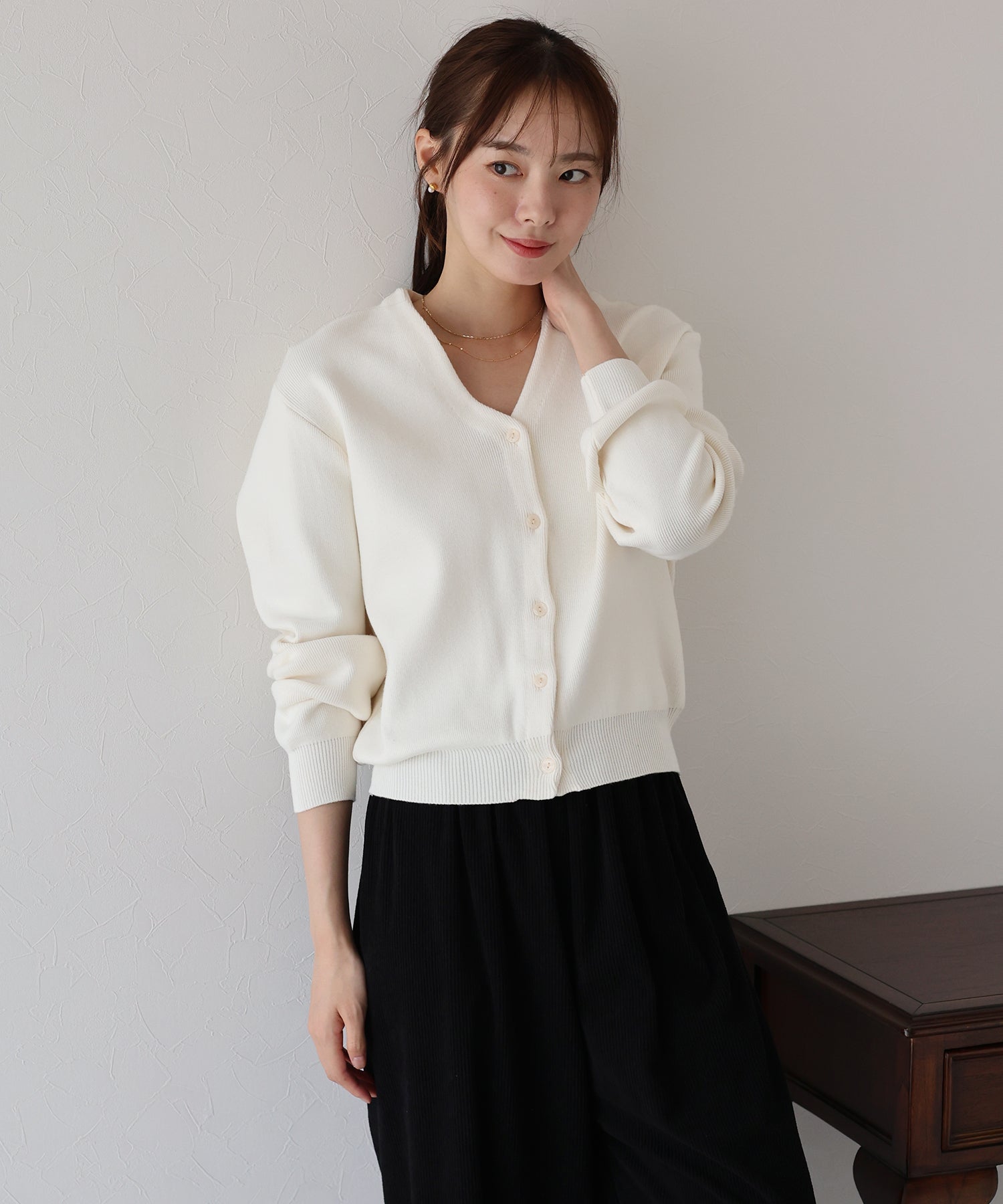 ブルーイースト BLUEEAST もちもちダンボールニットカーディガン (レッド) レッド