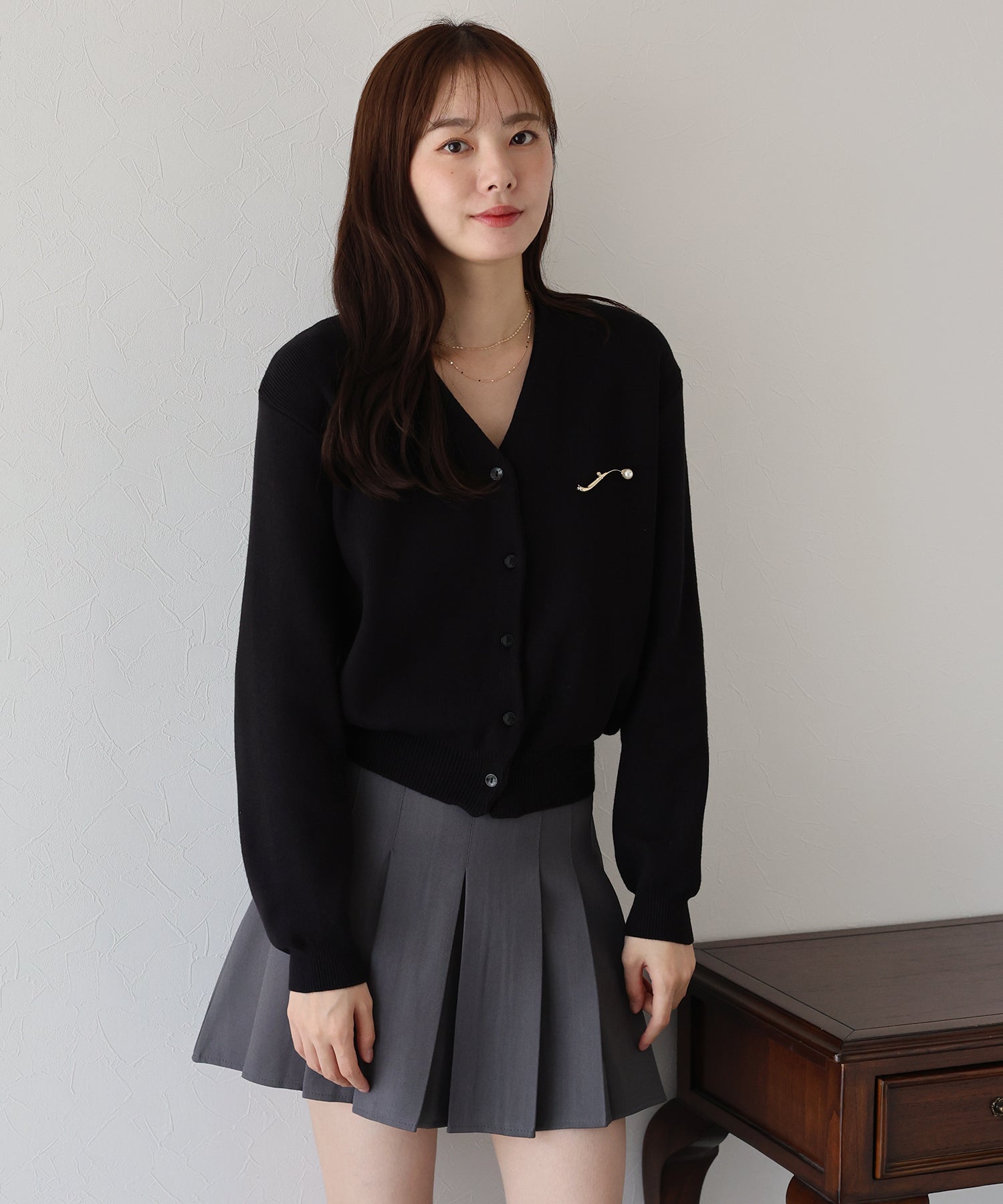 ブルーイースト BLUEEAST もちもちダンボールニットカーディガン (レッド) レッド