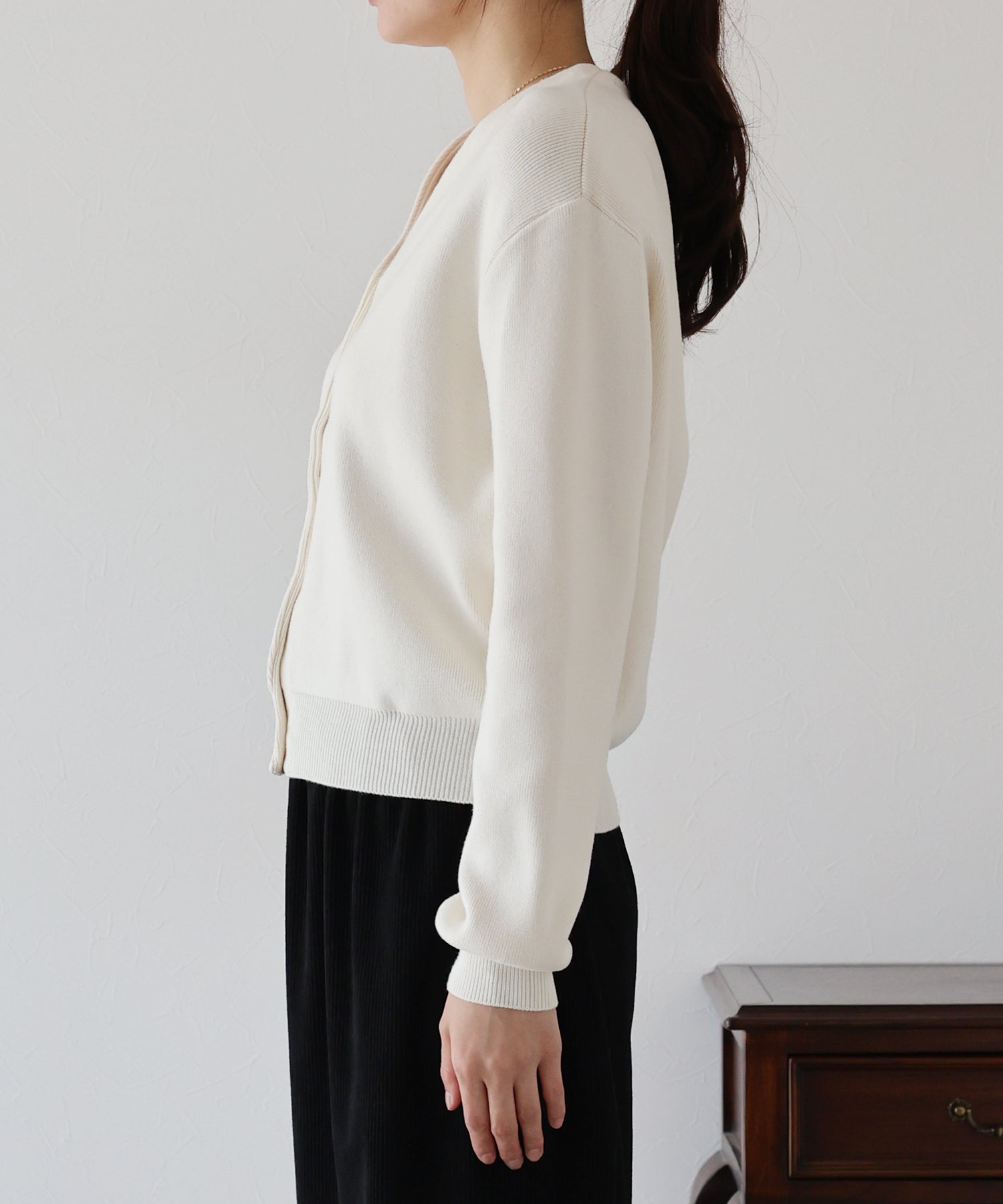 ブルーイースト BLUEEAST もちもちダンボールニットカーディガン (レッド) レッド