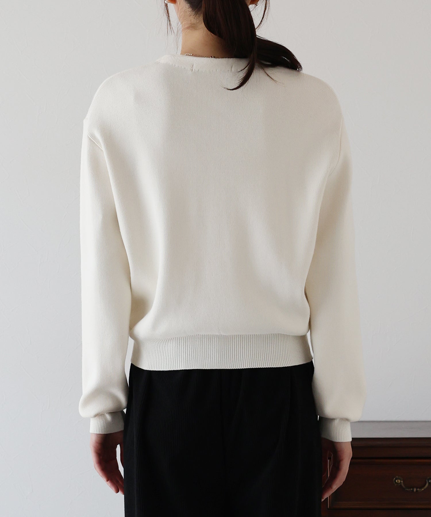 ブルーイースト BLUEEAST もちもちダンボールニットカーディガン (レッド) レッド