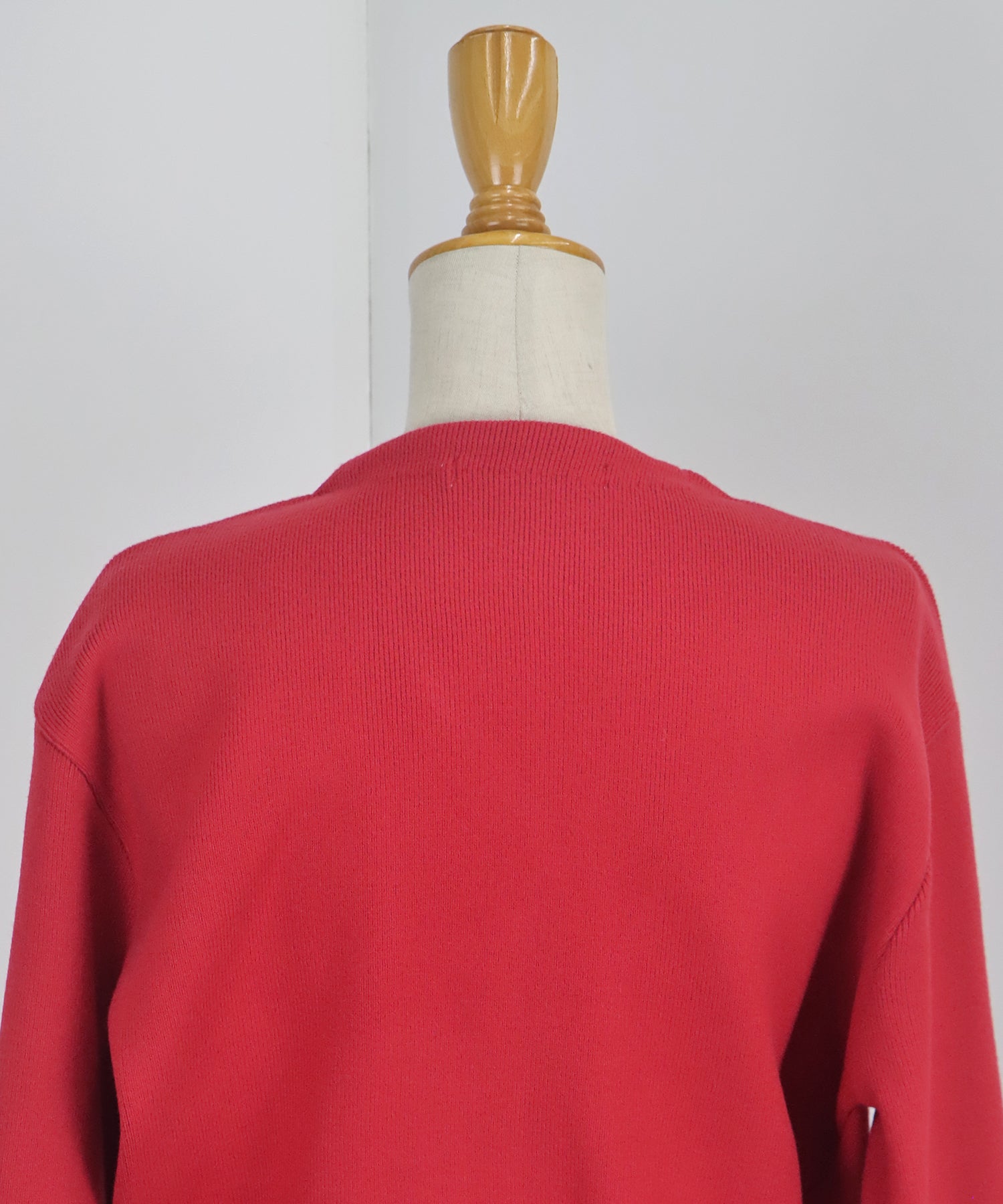 ブルーイースト BLUEEAST もちもちダンボールニットカーディガン (レッド) レッド