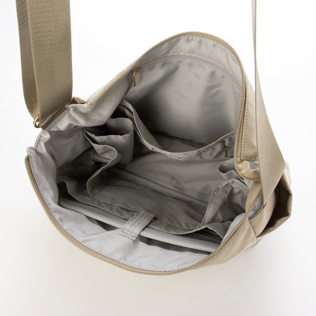 ビジンシュウノウ 美人収納 ショルダーバッグ (076.ベージュ) 076.ベージュ