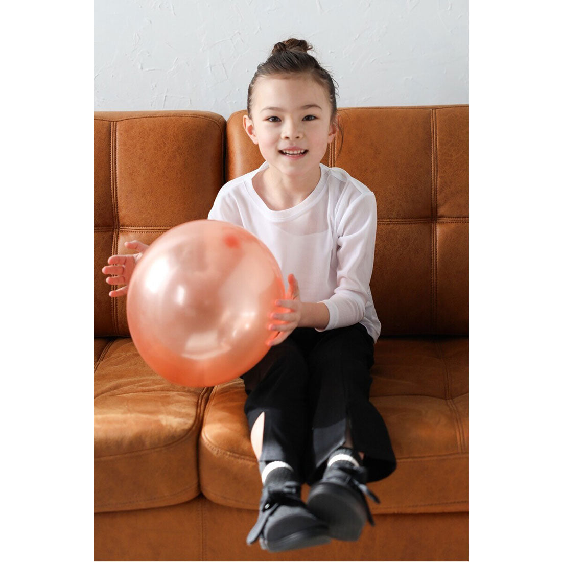 ボンジュールサガン BONJOUR SAGAN 【3-10才対応】シアークルーネックプルオーバー (OFF-WHITE) OFF-WHITE