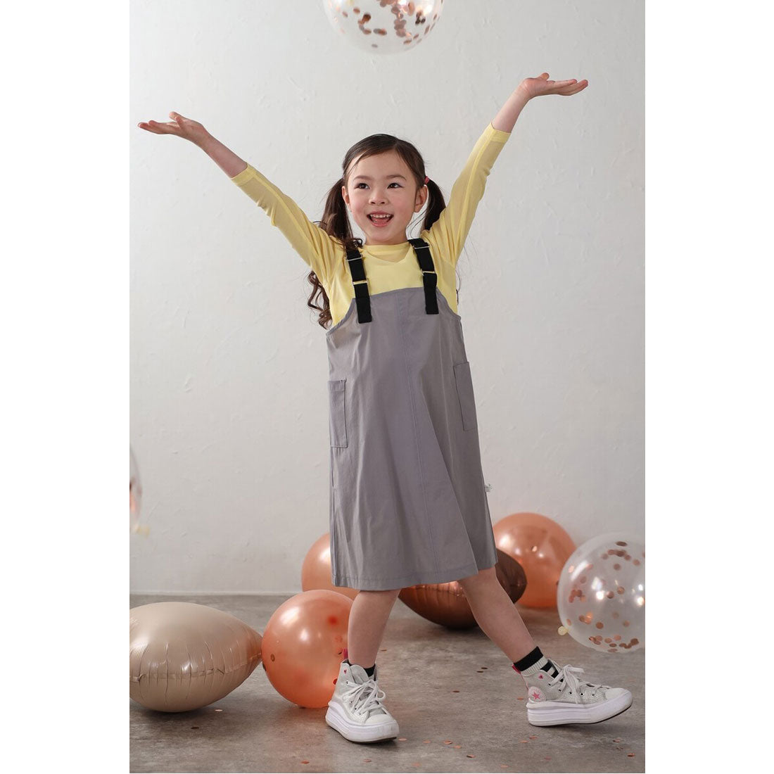 ボンジュールサガン BONJOUR SAGAN 【3-10才対応】シアークルーネックプルオーバー (OFF-WHITE) OFF-WHITE