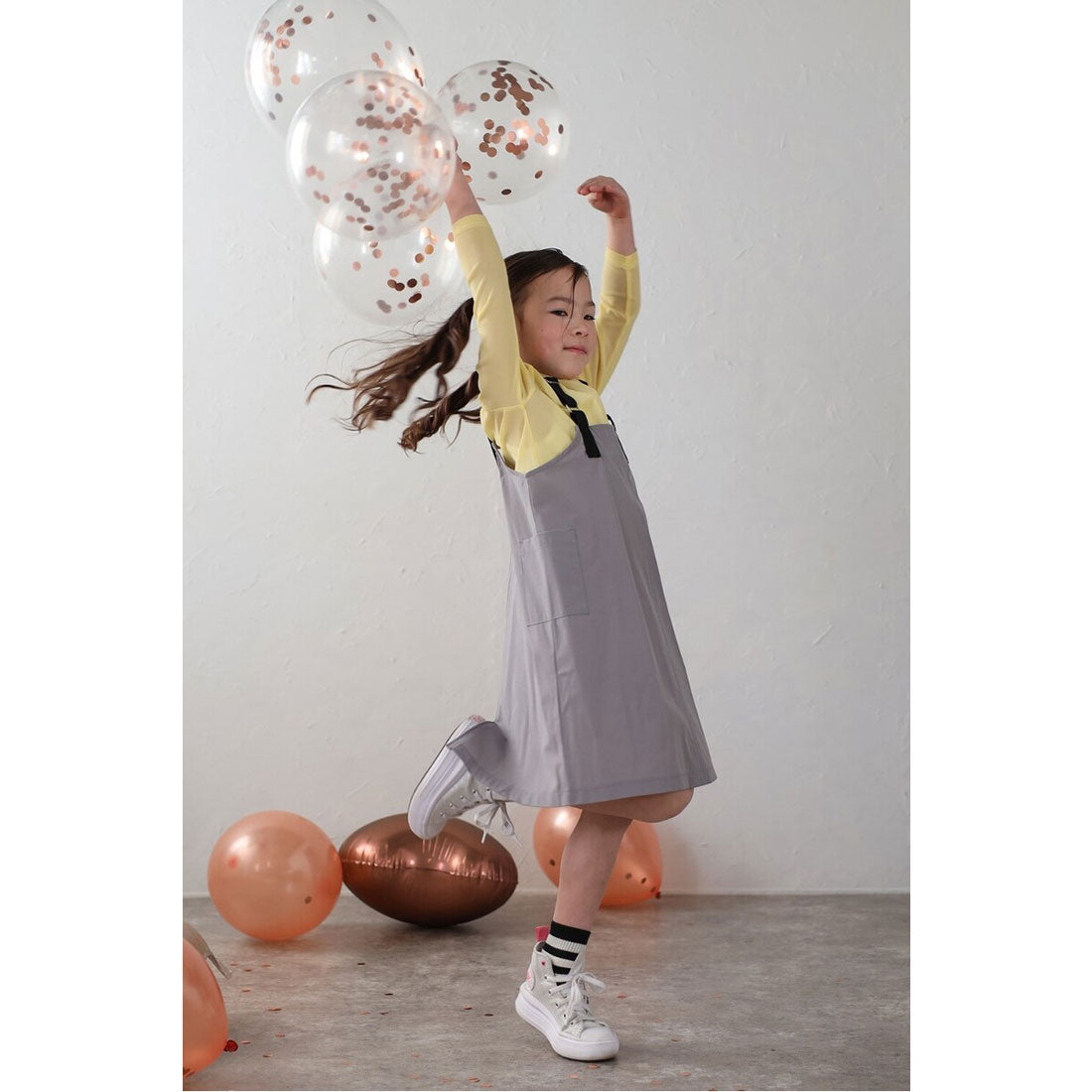 ボンジュールサガン BONJOUR SAGAN 【3-10才対応】シアークルーネックプルオーバー (OFF-WHITE) OFF-WHITE