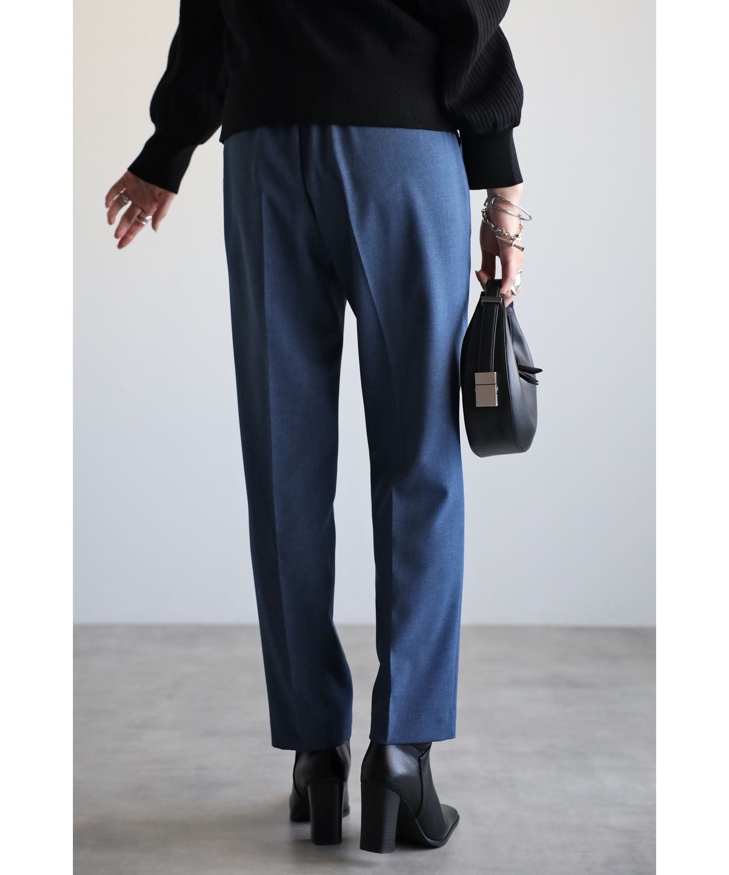 ボンジュールサガン BONJOUR SAGAN リラックスカラーテーパードパンツ (Pink) Pink