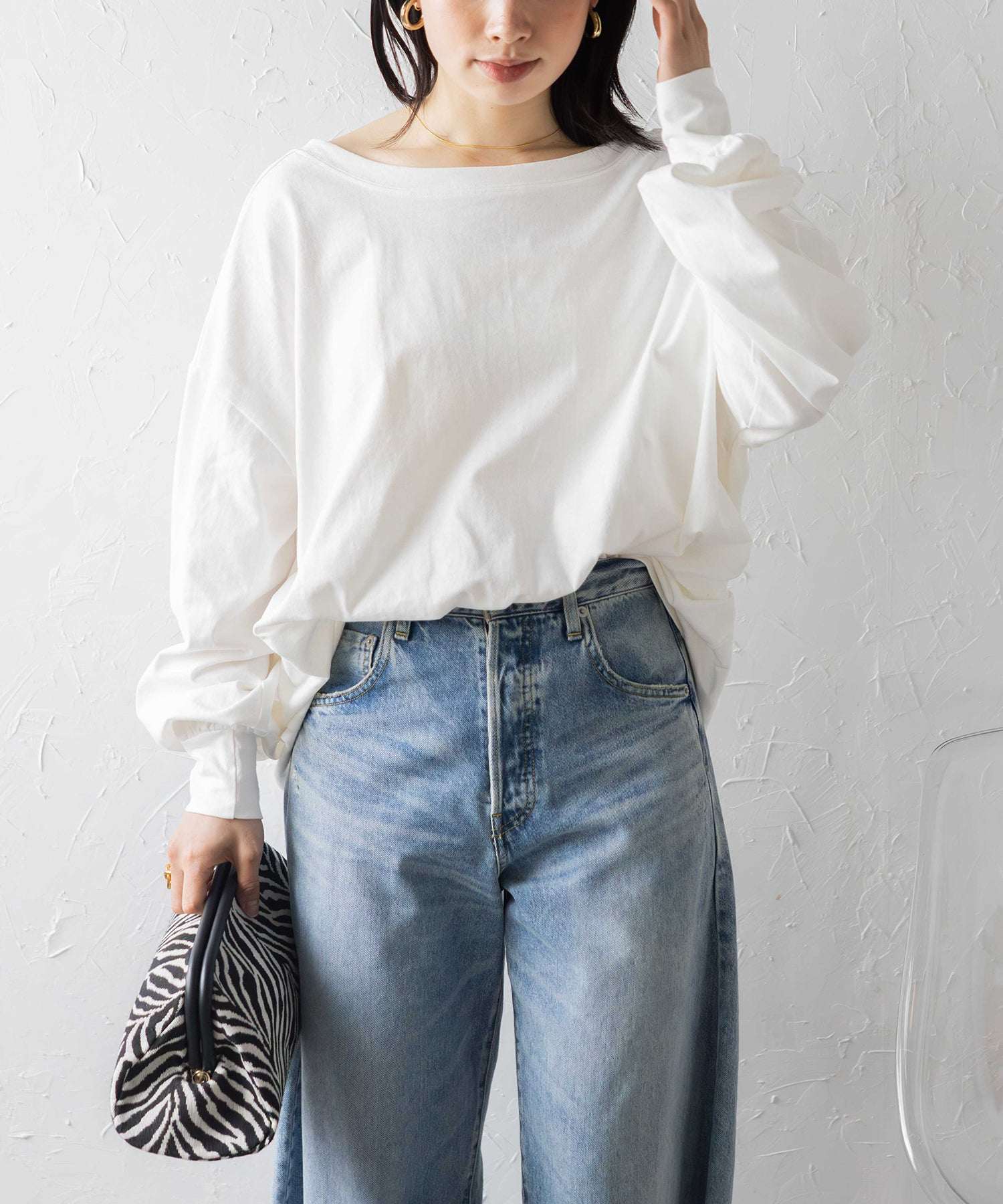 ボンジュールサガン BONJOUR SAGAN バックオープンプルオーバー (PINK) PINK