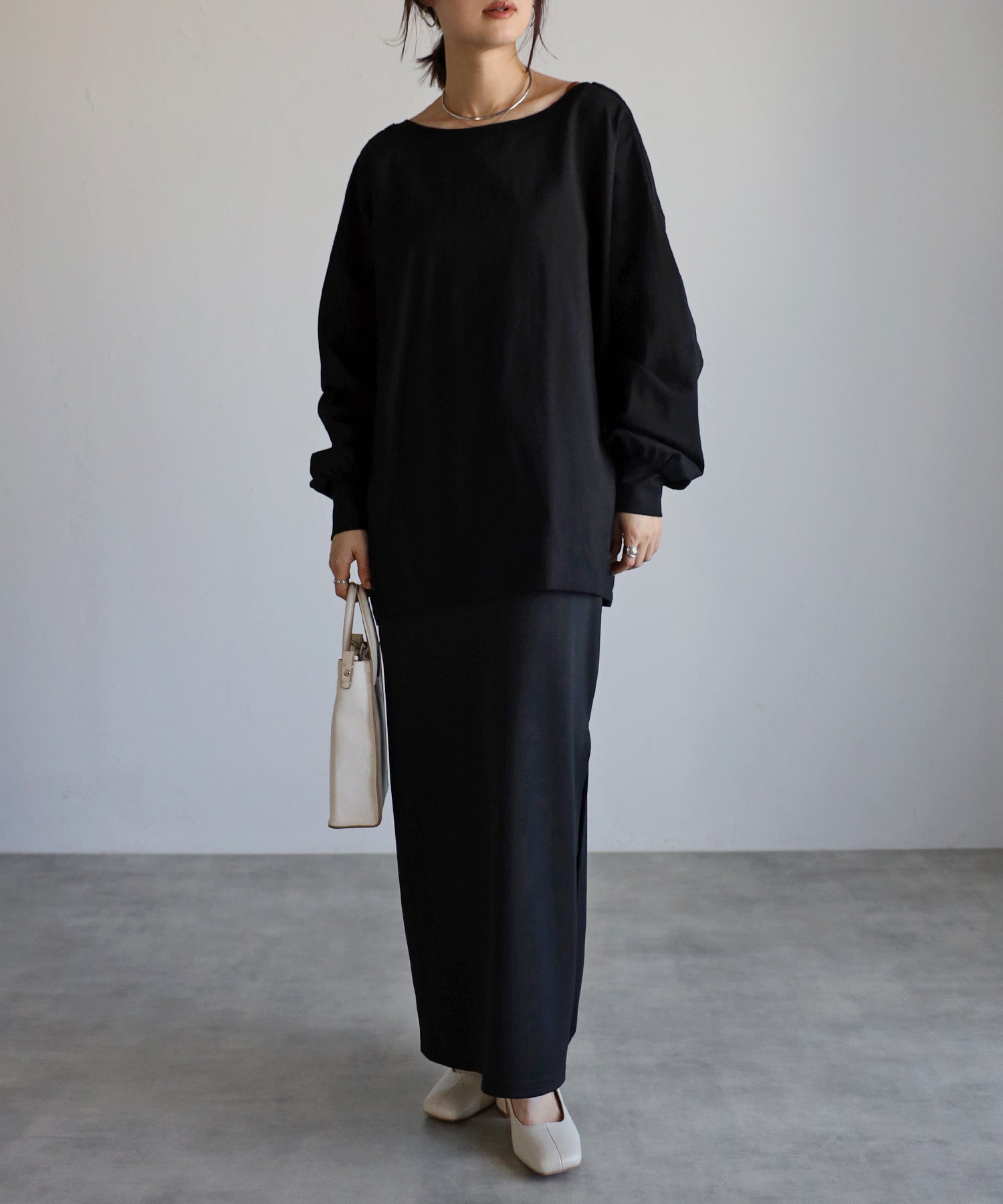 ボンジュールサガン BONJOUR SAGAN バックオープンプルオーバー (PINK) PINK