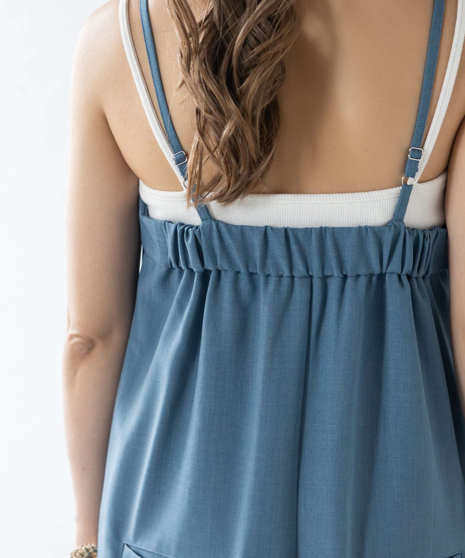 ボンジュールサガン BONJOUR SAGAN センターシームキャミサロペット