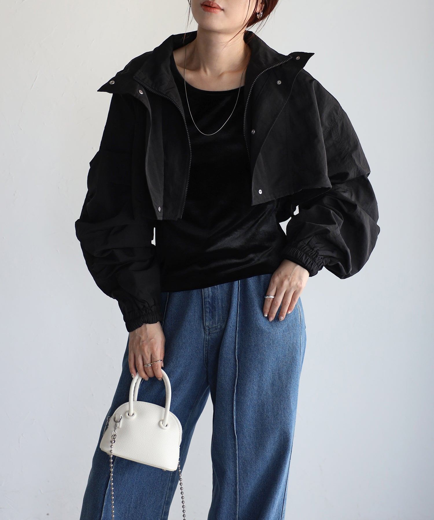 Bonjour Sagan Layered Wash Nylon Mountain Parka