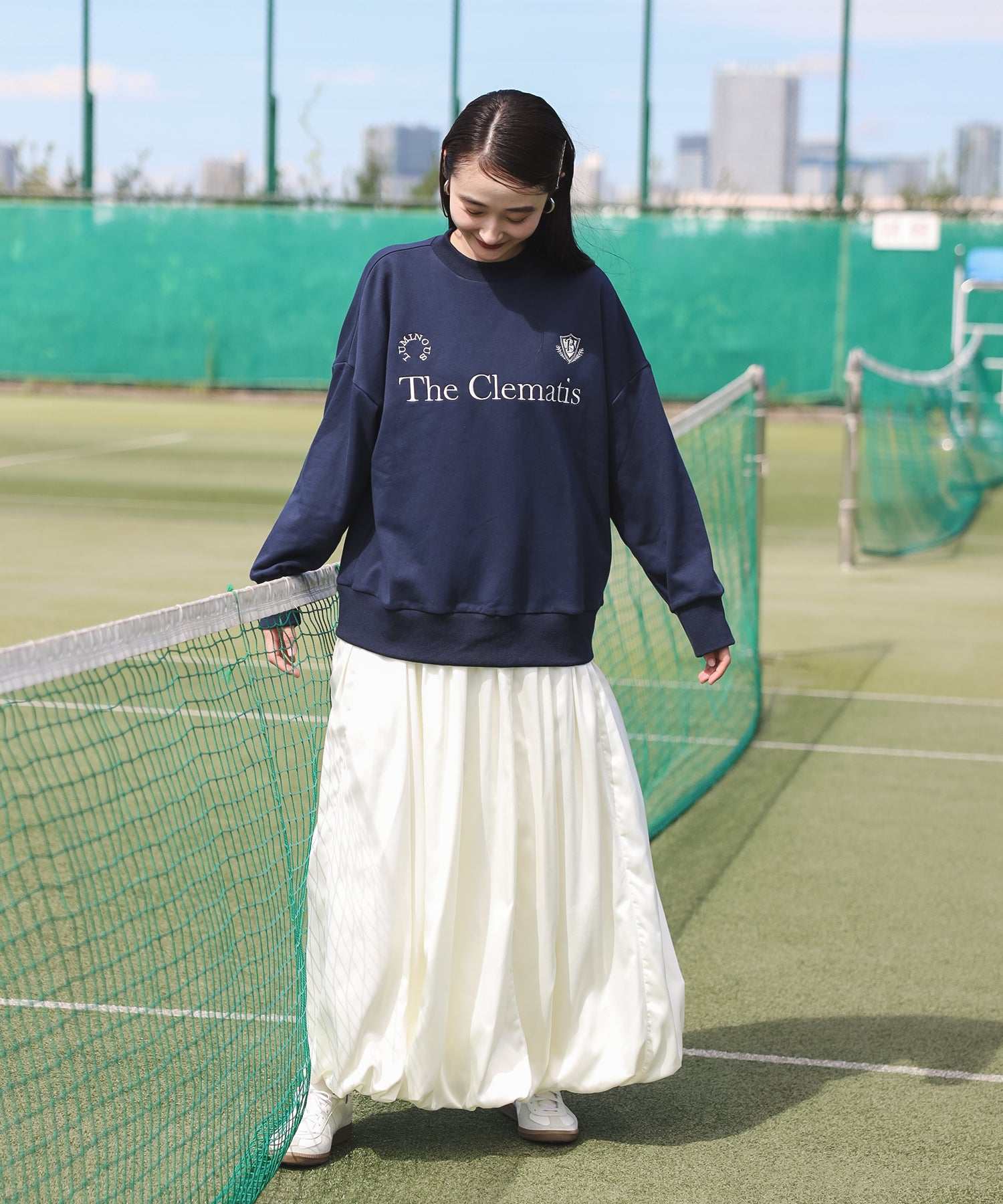 波恩茲爾·薩岡 BONJOUR SAGAN 遊戲標誌刺繡衛衣