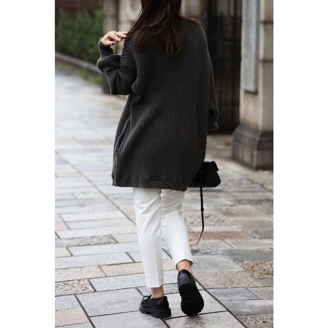 ボンジュールサガン BONJOUR SAGAN ダブルジップニットカーディガン (MINT) MINT