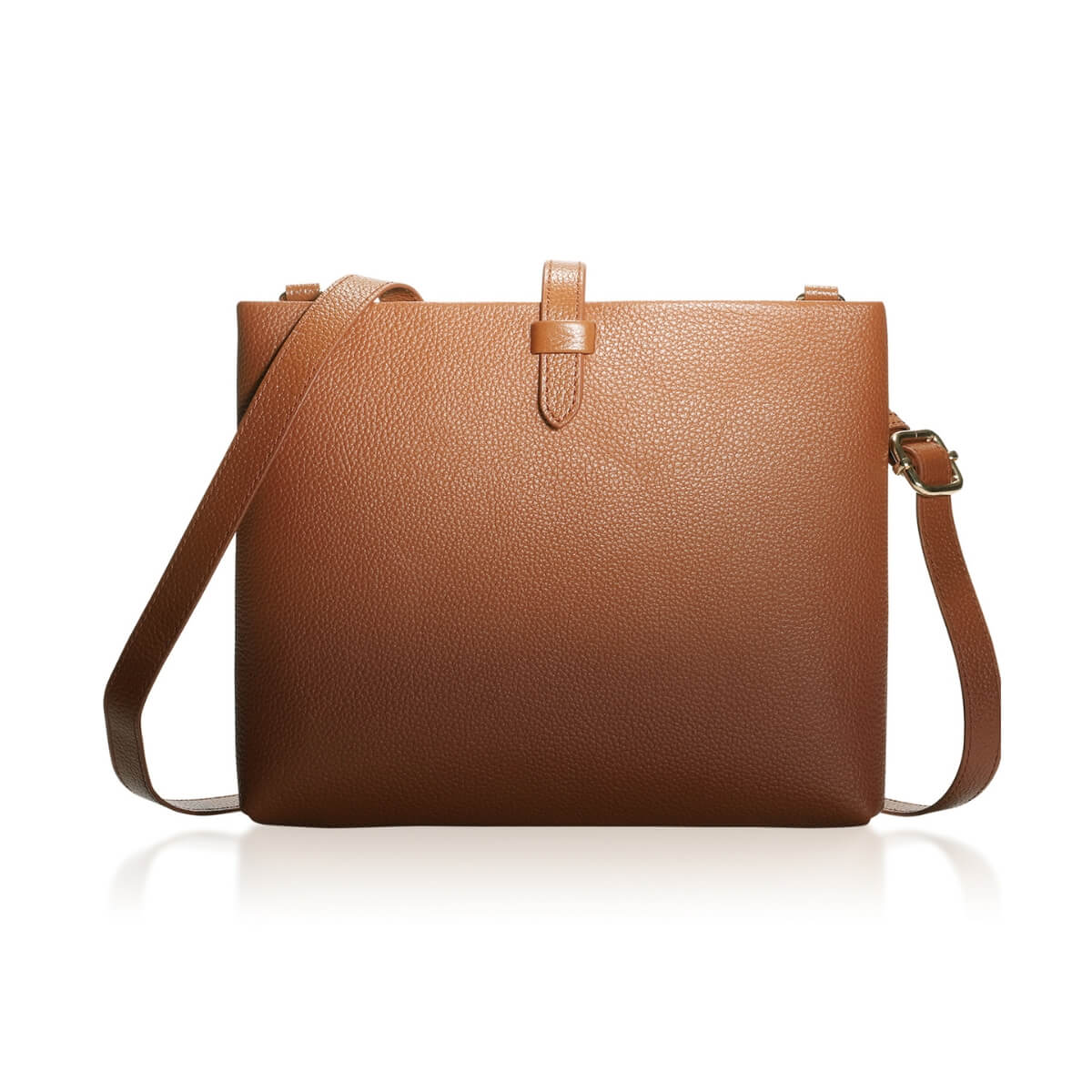 ブルーシンシア BLUE SINCERE 本革 レディース サコッシュ / Awis - アウィス -(レトロキャメル) レトロキャメル