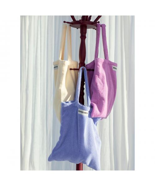ボングスタ BONGUSTA BONGUSTA トートバッグ NARAM TOTEBAG 無地 ロゴ コットン (lemon-sorbet) lemon-sorbet