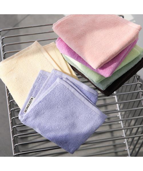 ボングスタ BONGUSTA BONGUSTA ハンドタオル NARAM WASH CLOTH 30×30 (silver-sage/ミント) silver-sage/ミント