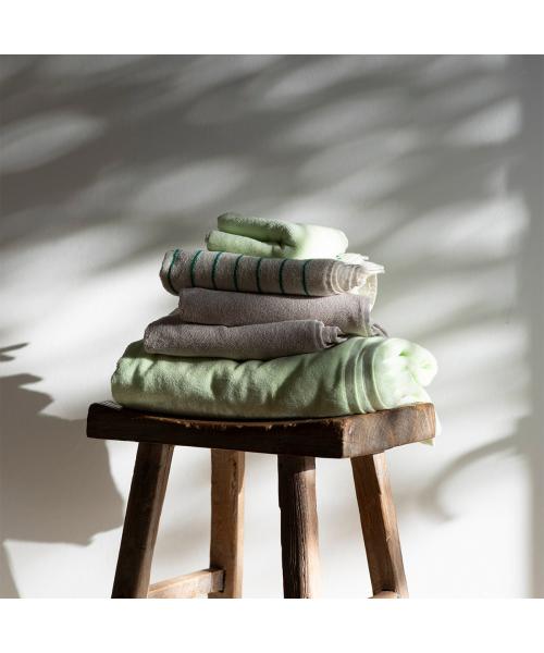 ボングスタ BONGUSTA BONGUSTA ハンドタオル NARAM WASH CLOTH 30×30 (silver-sage/ミント) silver-sage/ミント