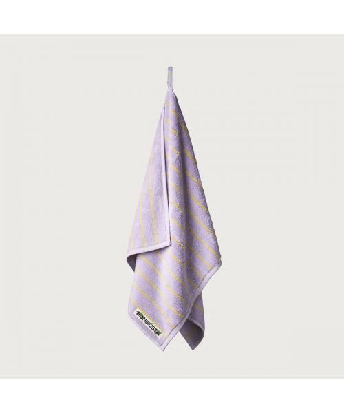 ボングスタ BONGUSTA BONGUSTA タオル NARAM HAND TOWELS 50×80 (Lilac-NeonYellow) Lilac-NeonYellow