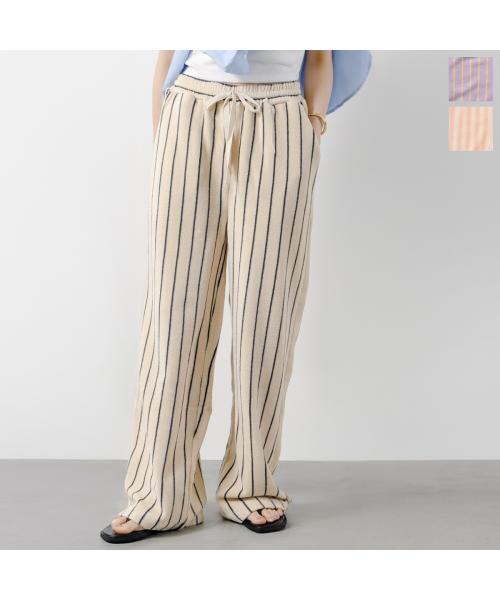 ボングスタ BONGUSTA BONGUSTA イージーパンツ NARAM PANTS タオル地 ストライプ (tropical-crame) tropical-crame