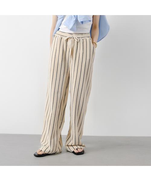 ボングスタ BONGUSTA BONGUSTA イージーパンツ NARAM PANTS タオル地 ストライプ (tropical-crame) tropical-crame