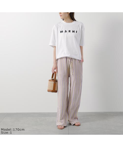 ボングスタ BONGUSTA BONGUSTA イージーパンツ NARAM PANTS タオル地 ストライプ (tropical-crame) tropical-crame