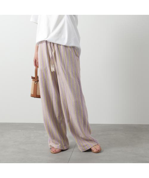 ボングスタ BONGUSTA BONGUSTA イージーパンツ NARAM PANTS タオル地 ストライプ (tropical-crame) tropical-crame